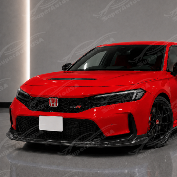 2023-2025 Honda Civic Type R FL5 - Carbon Fiber MU Style Front Lip