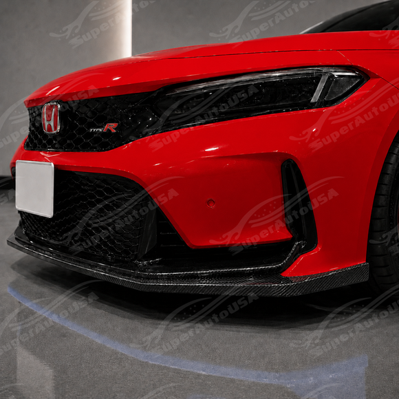 2023-2025 Honda Civic Type R FL5 - Carbon Fiber MU Style Front Lip
