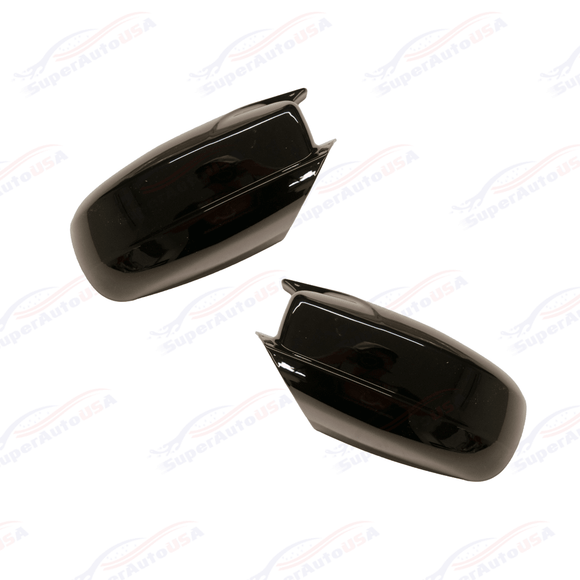 Fits 2011-Up Dodge Charger M Style Gloss Black Rear View Side Mirror Cover Cap