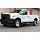 Fits 08-15 Ford F250 F350 F450 Super Duty Carbon Fiber Print Top Half Mirror Cover-5