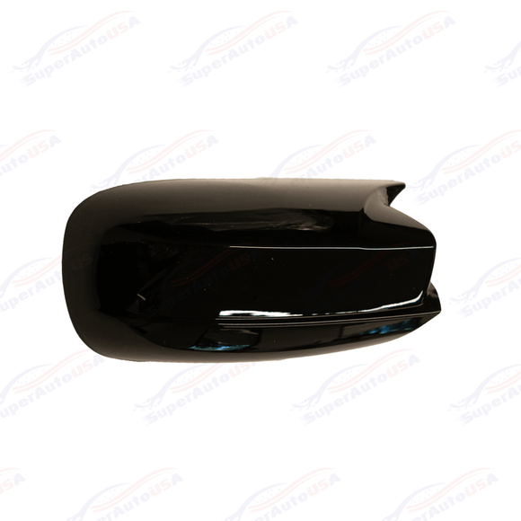 Fits 2011-Up Dodge Charger M Style Gloss Black Rear View Side Mirror Cover Cap