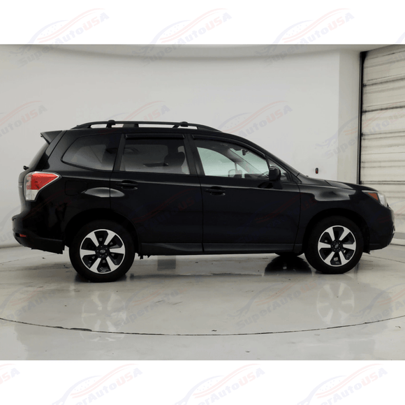 Fits 2014-2018 Subaru Forester Wind Sun Rain Matte Black Rear Roof Spoiler Wing