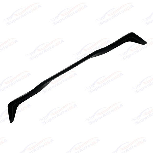 Fits 2014-2018 Subaru Forester Wind Sun Rain Matte Black Rear Roof Spoiler Wing