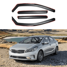 For 2014-18  Forte Sedan | In-Channel Vent Window Visor Rain Wind Guard Deflectors