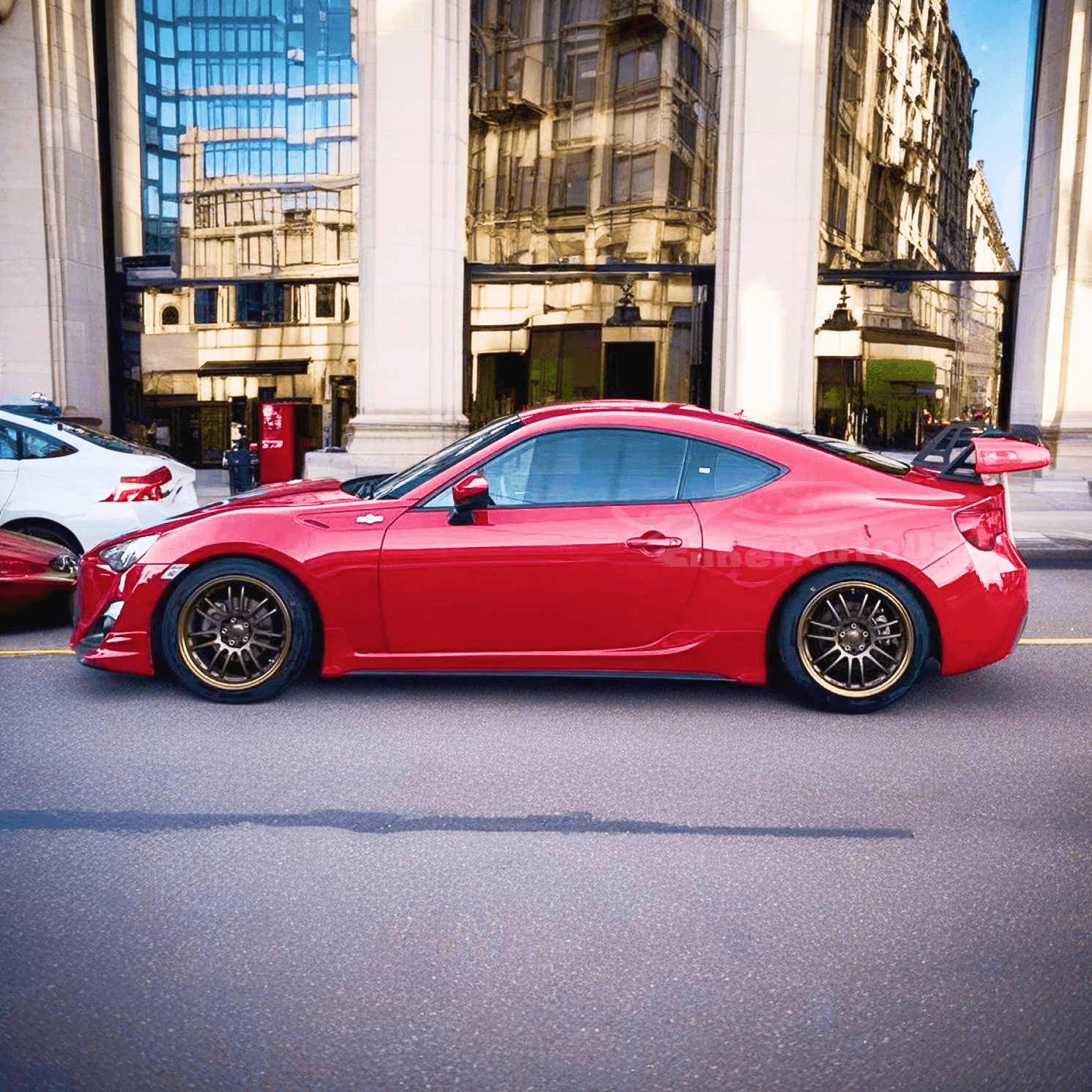 2018 Subaru BRZ real carbon fiber rear spoiler wing