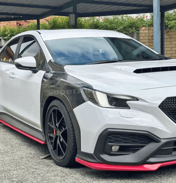 Real carbon fiber JDM style car fender for 2023 Subaru WRX STI