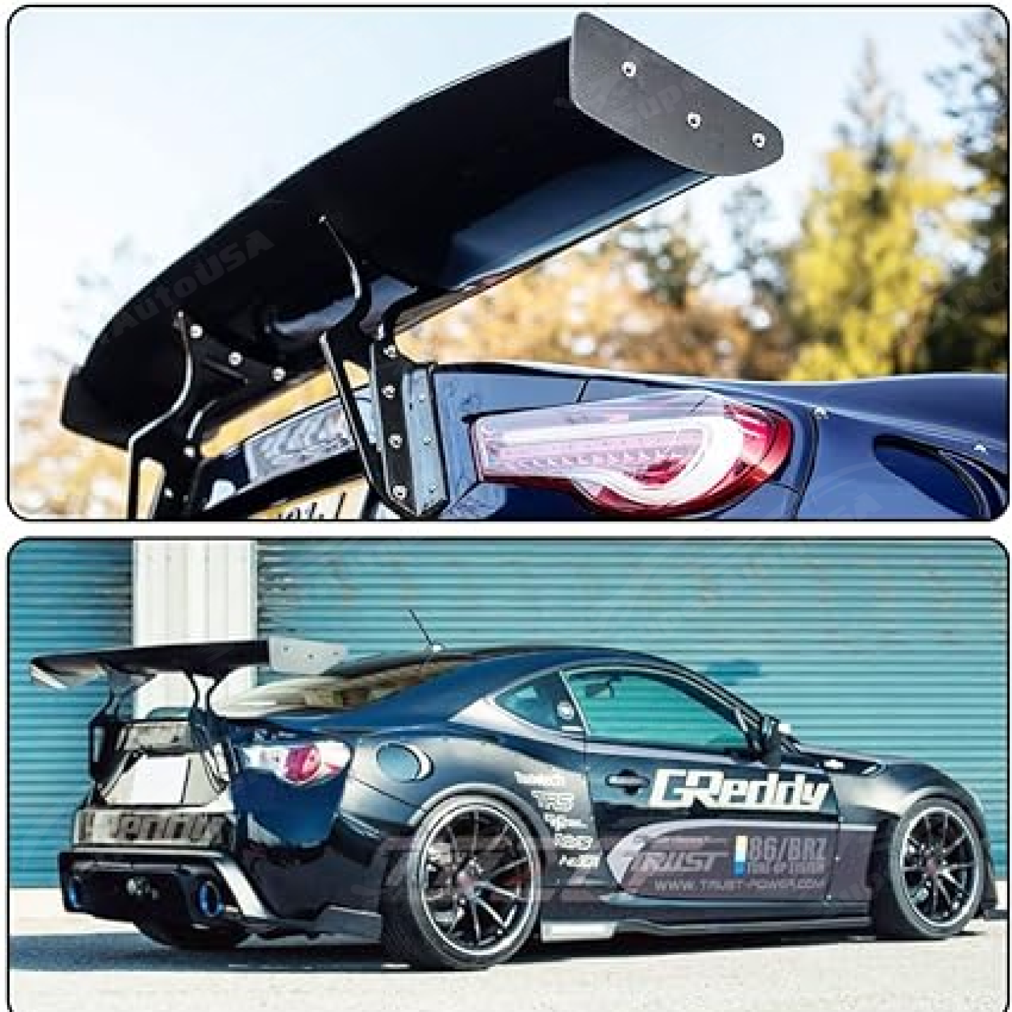 2012 Toyota GT86 Real Carbon Fiber Rear Spoiler Wing SuperAutoUSA