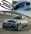 In-Channel Rain Guard Window Visors For 2016-2019 Cadillac CTS-V-1