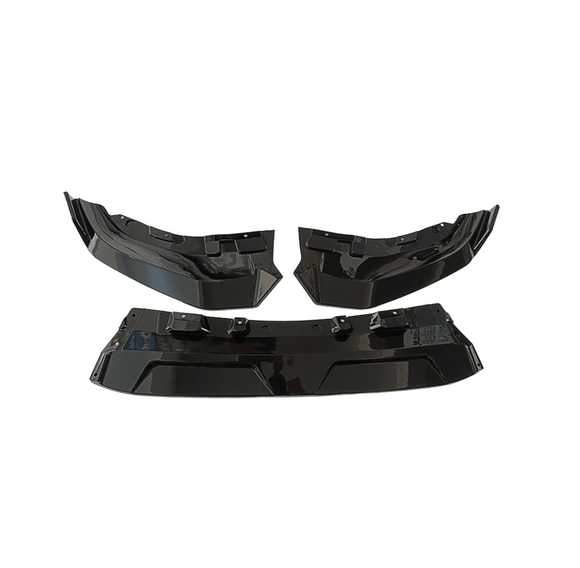 For 2022-2024 BMW G07 X7 LCI Gloss Black Front Bumper Lip