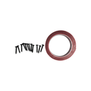 Profile view of 2021-2024 BMW 4 Series G26 featuring gloss black side skirts, part of a comprehensive body kit set for enhanced visual appeal.