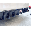 2021 Subaru WRX STI carbon fiber rib fin rear diffuser