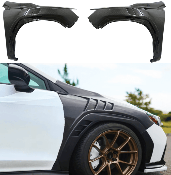 2022 Subaru WRX STI real carbon fiber JDM style vent fender
