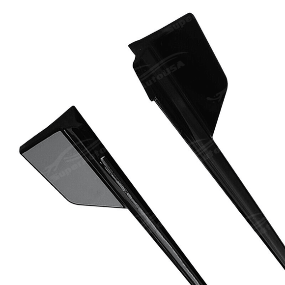 Sleek side profile of BMW 4 Series G26 430i M440i 440i 420i, equipped with side under skirt, providing both style and performance upgrades.