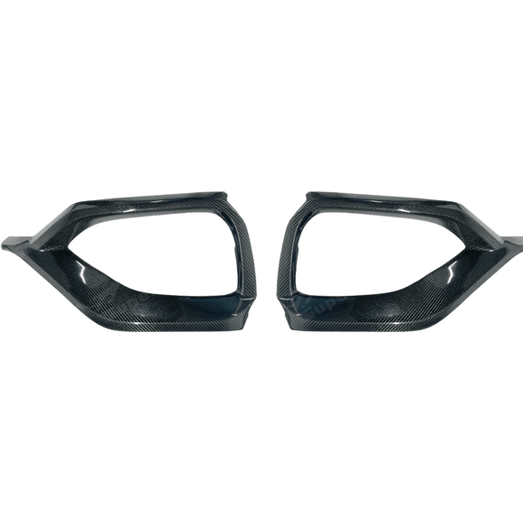 Fog light covers in carbon fiber - Perfect for 2024 Subaru WRX owners