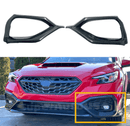 Carbon fiber fog light covers - Compatible with 2020-2024 Subaru WRX models