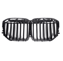 For BMW X7 G07 M Performance 2019-2022 Glossy Black Front Bumper Grille-5