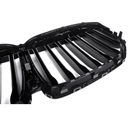 For BMW X7 G07 M Performance 2019-2022 Glossy Black Front Bumper Grille-6
