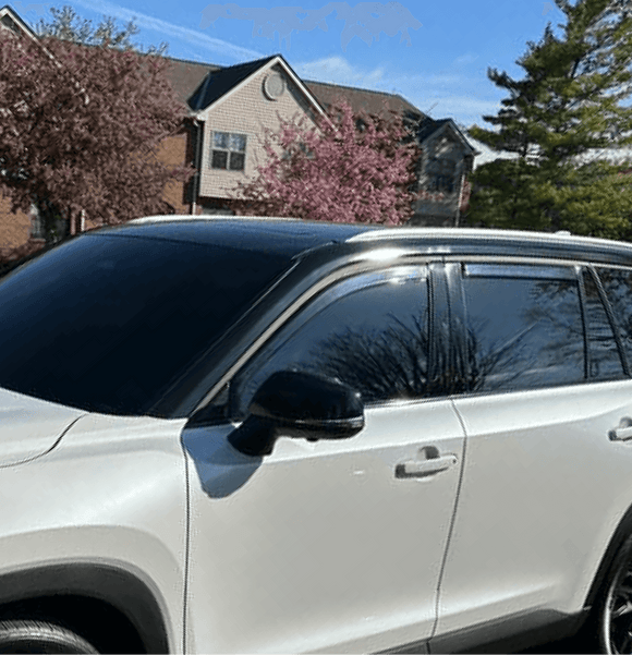 Fits 2024-2026 Lexus TX In-Channel Window Visors Rain Guards