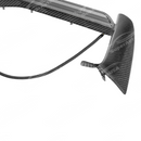 Precision fitment of carbon fiber LED DRL bezel insert on 2022 Corvette C8