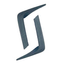 Front Bumper Garnish Trim 2pcs in Matt Black PU for 2023 Toyota GR86
