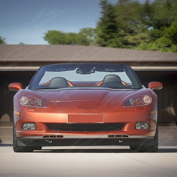 SuperAutoUSA bumper lip 2010 Corvette C6 Z06 look


