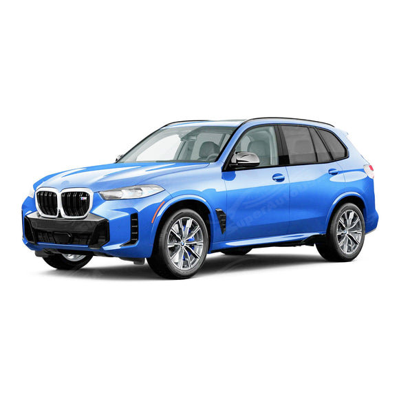 Fits BMW G05 X5 M Sport 2019-2024 Gloss Black Extension Side Skirts