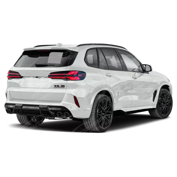 Fits BMW G05 X5 M Sport 2019-2024 Gloss Black Extension Side Skirts