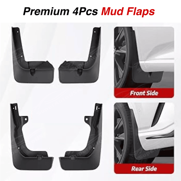 Fits 2023-24 Lexus RX350 RX350h RX500h Mud Flaps Splash Guards