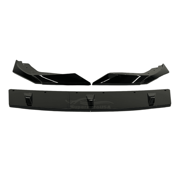 2021 BMW 3 Series G20 displaying a Gloss Black Lip Front, offering both aesthetic appeal and practical performance benefits