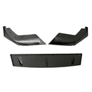 For 2019-2022 BMW 3 Series G20 Gloss Black Front Bumper Lip Spoiler-19