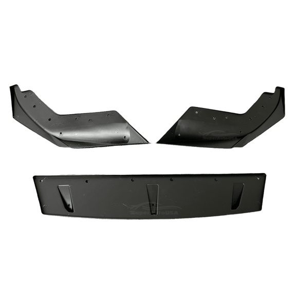 For 2019-2022 BMW 3 Series G20 Gloss Black Front Bumper Lip Spoiler