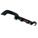 Fits 2019-2022 BMW 3 Series G20 Gloss Black Rear Diffuser with Rear Corner Splitter-13