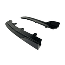Fits 2019-2022 BMW 3 Series G20 Gloss Black Rear Diffuser with Rear Corner Splitter-19