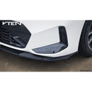 For 2023-2024 BMW 3 Series G20 LCI Gloss Black Front Bumper Lip Spoiler-12