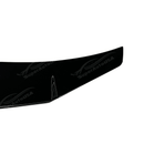 2021 BMW 3-Series G20 M340i equipped with a Gloss Black Rear Window Top Roof Spoiler Wing, melding form with function for superior aerodynamics