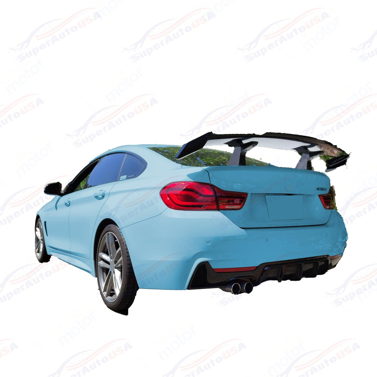 Bmw Rear Racing Wing For 2014-2020 BMW F32 F33 F36 F82 M Performance Style Rear Wing ...