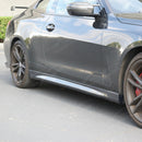 Fits 2021-2025 BMW G22/G23 430i/M440i 4 Series CSL Style Real Carbon Fiber Side Skirt-9