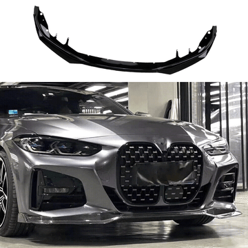 BMW G22 430i MP Style Gloss Black Front Lip Spoiler