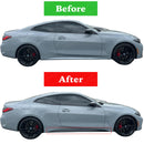Fits 2021-2024 BMW 4 Series G22 G23 430i Gloss Black Side Skirts-9