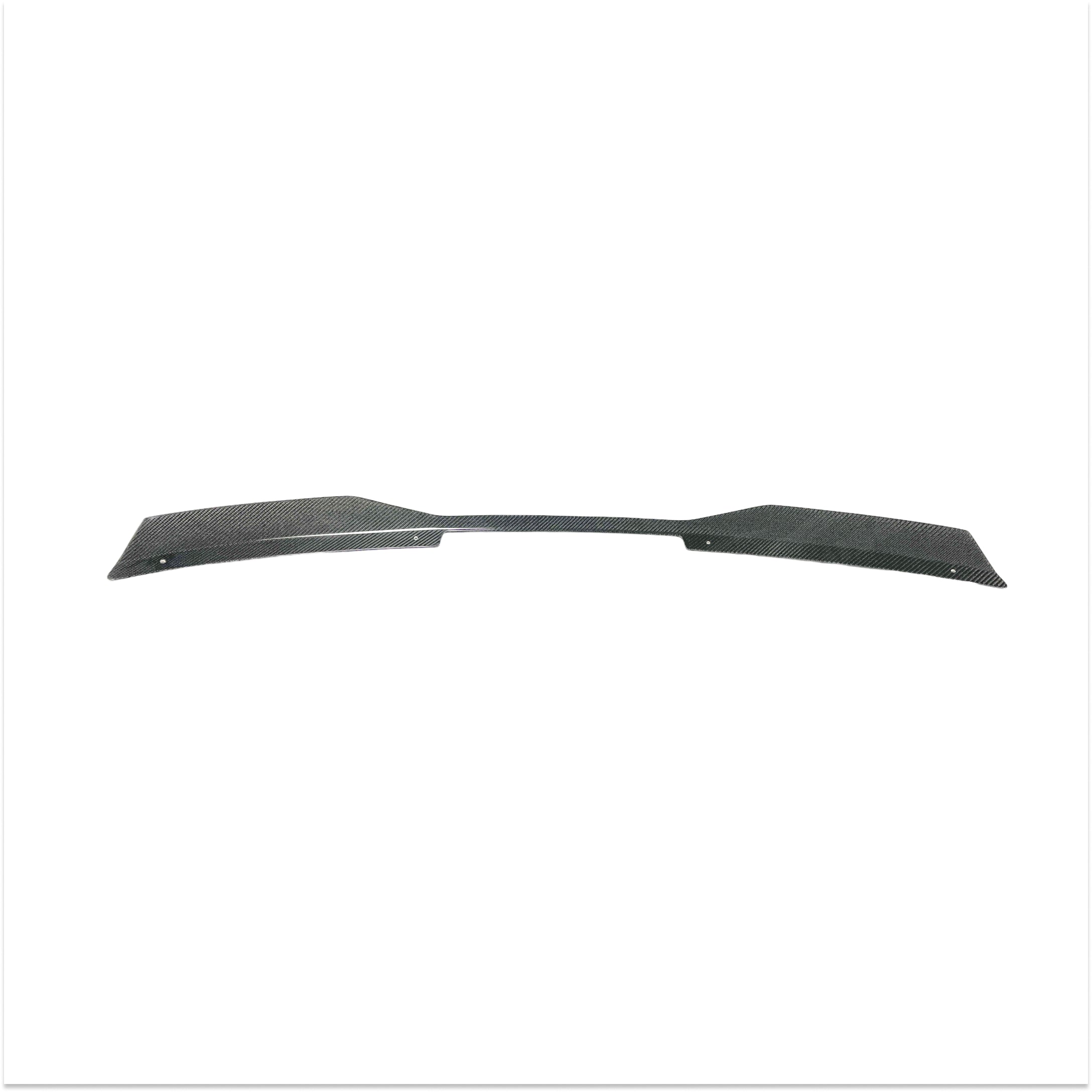 Fit 2024-2025 Ford Mustang Dark Horse Style Real Carbon Rear Spoiler Gurney Flap