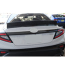 Elegant and powerful appearance of the WRX STI 2022-2024 with its Paint Matched Ignition Red Duckbill Spoiler, underlining the car's dynamic profile.