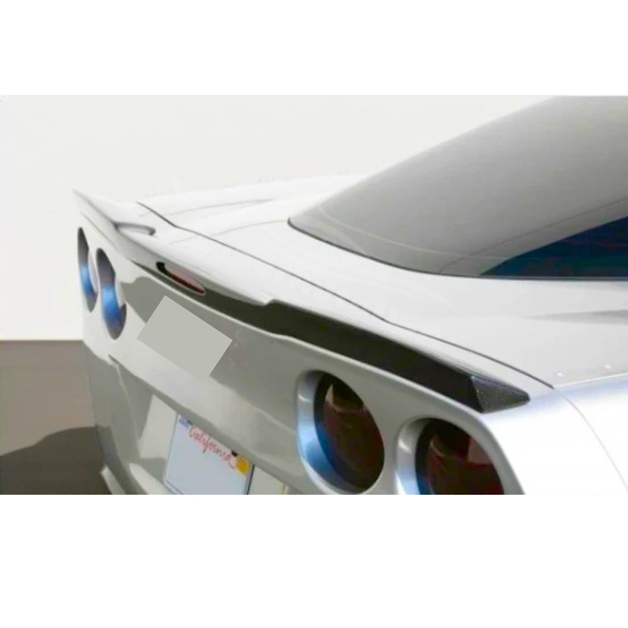 2004 Chevrolet Corvette C5 ZR1 Style Extended Rear Wing Spoiler with Removable Gurney Flap