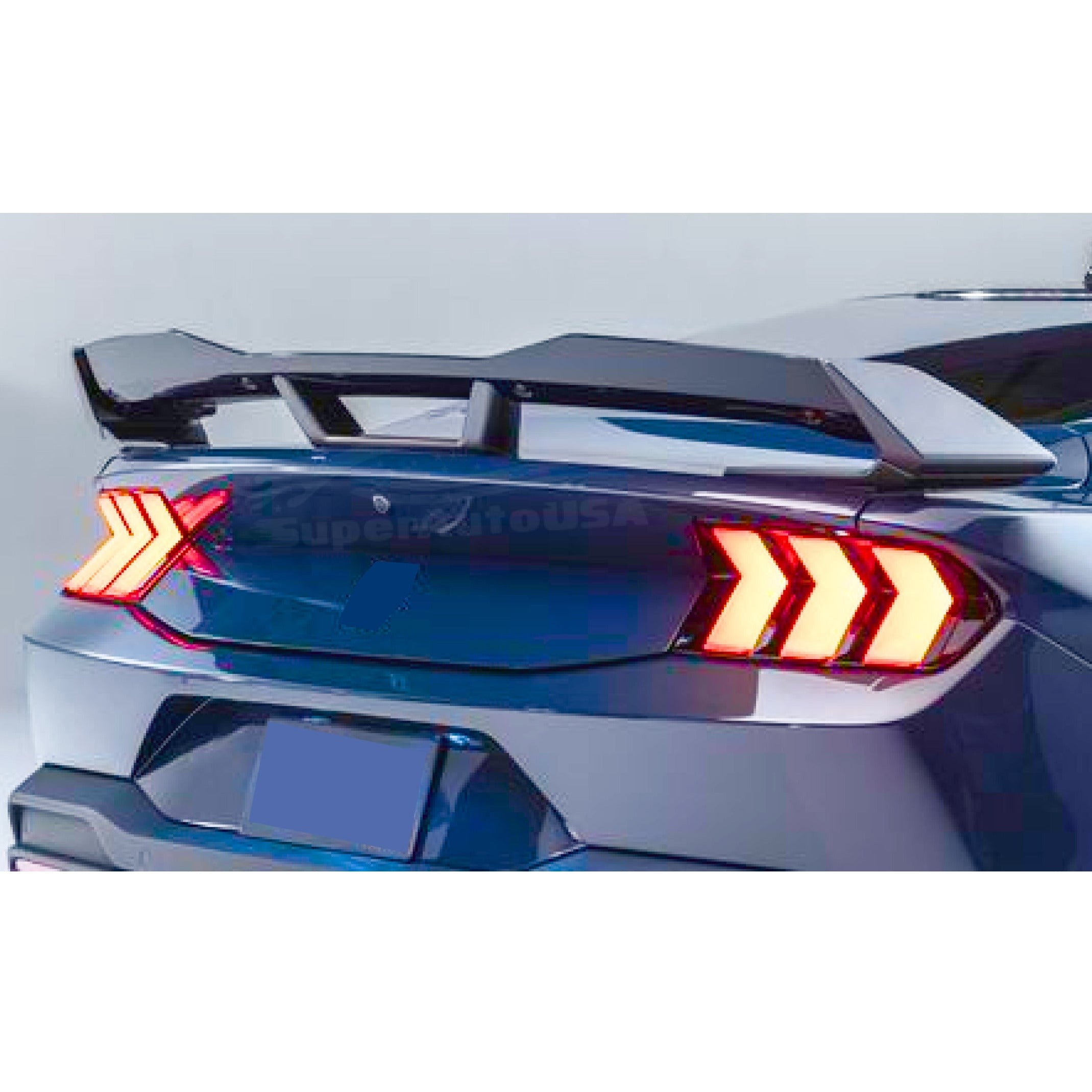 Dark Horse Style Rear Trunk Lip Spoiler Wing for 2024 Ford Mustang GT