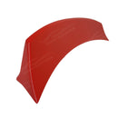 Close-up of the sleek curvature and design details of the Duckbill Spoiler on the WRX STI 2022-2024, reflecting precision engineering.