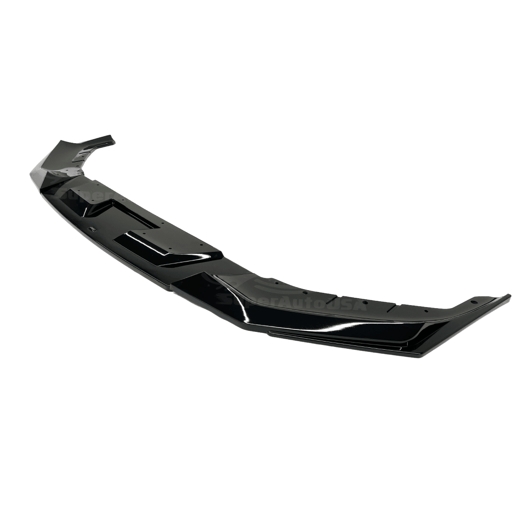 Fits 2021-2023 BMW 5 Series G30 530i 540i M550i M-Sport Gloss Black Front Lip Spoiler