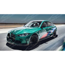 Fits 2021-2024 BMW G80 M3 G82 G83 M4 MP Style Gloss Black Body Kits Side Skirts-7