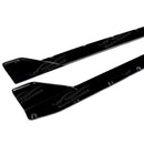Fits 2021-2024 BMW G80 M3 G82 G83 M4 MP Style Gloss Black Body Kits Side Skirts-4