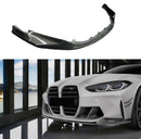 2021 BMW G80 M3 real carbon fiber MP style front bumper lip