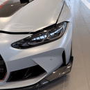 Real carbon fiber CS style front bumper lip for 2021 BMW G82 M4