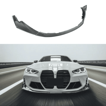 2023 BMW G80 M3 real carbon fiber CS style front bumper lip